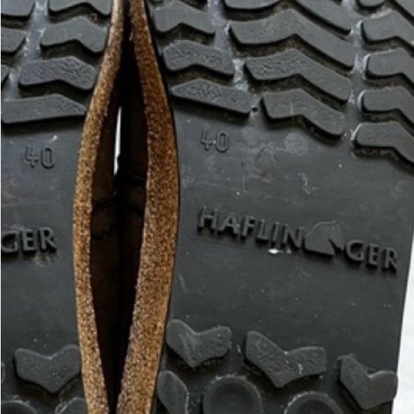 HALFINGER LEATHER CLOGS SIZE 40 or 9 MINIMALIST CONTEMPORARY MODERN TRENDY - Picture 5 of 9